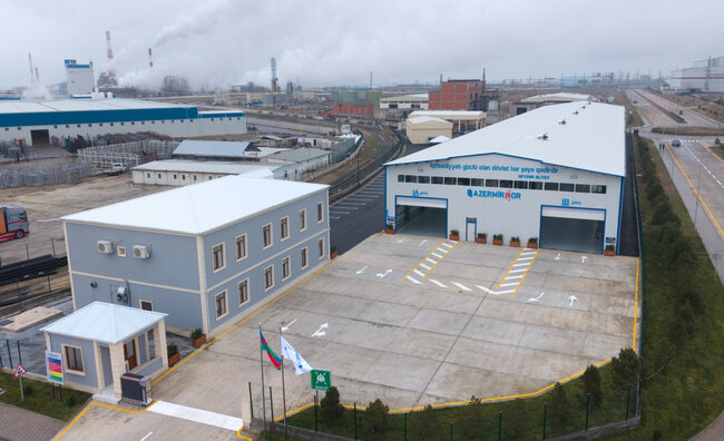 Prezident Sumqayıtda açılışlarda - Fotolar - Yenilənib