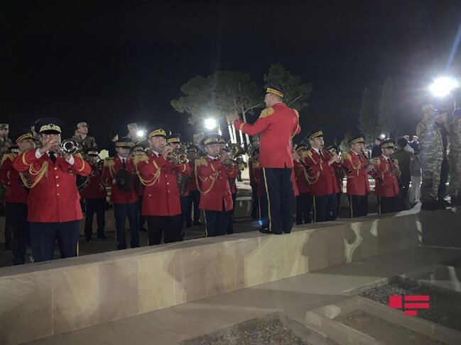 Şəhid leytenantımız dəfn edildi - FOTOLAR