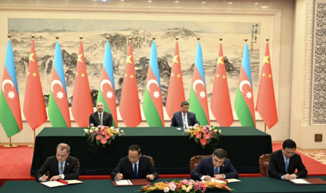 Pekində Azərbaycan-Çin sənədləri imzalanıb