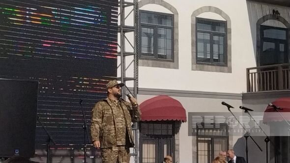 Ağalı kənd sakinləri Zəfər Gününü ilk dəfədir öz yurdlarında qeyd ediblər - FOTO