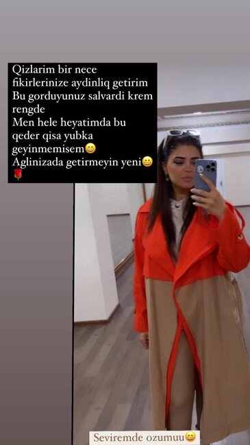 Azərbaycanlı aktrisanın geyimini "başına qaxınc etdilər" - FOTO