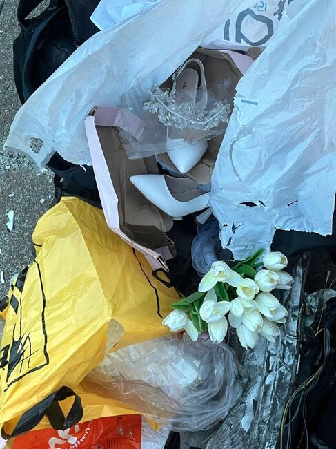 Sabah nikahları olacaqdı... - İki yerə bölünən maşından geriyə sadəcə gəlinlik qaldı - VİDEO+FOTO