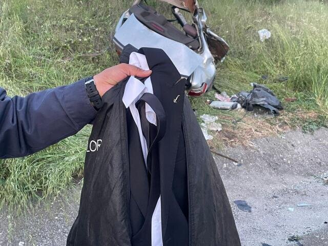 Sabah nikahları olacaqdı... - İki yerə bölünən maşından geriyə sadəcə gəlinlik qaldı - VİDEO+FOTO