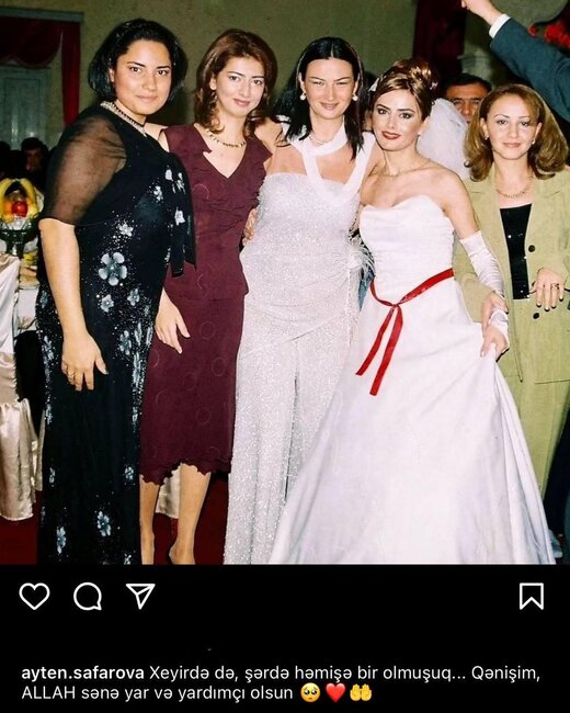 Aytən Səfərovadan komaya düşən Qənirə Paşayeva ilə bağlı PAYLAŞIM - FOTO