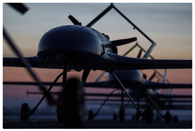 PUA hücumu nəticəsində yanğın baş verib