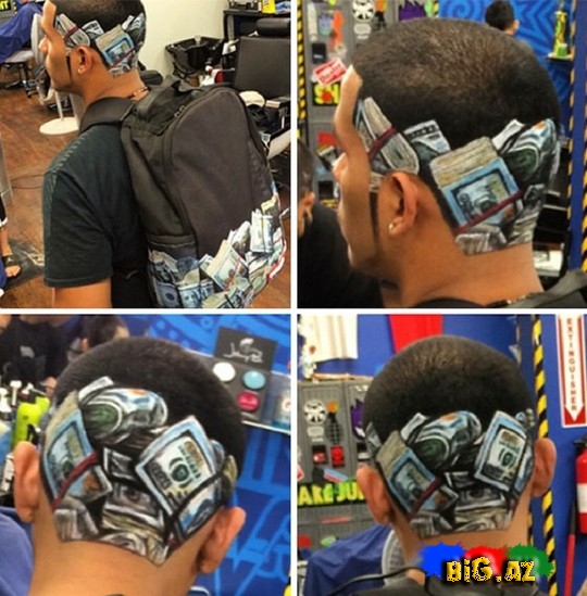 Bu bərbər adi bərbər deyil - FOTO - VİDEO