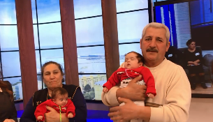 Azərbaycanda 19 il uşaq həsrəti çəkən ailənin üçəmləri OLDU - FOTOLAR