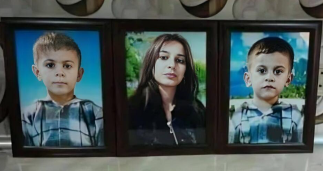 Faciəvi şəkildə vəfat edən ana və 2 oğlunun fotoları