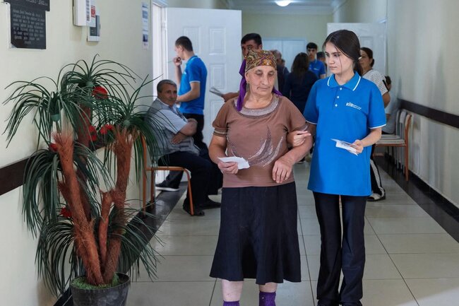 "AzerGold"un təşkilatçılığı ilə Göygöl rayonunda səyyar tibbi müayinə aksiyası keçirilib