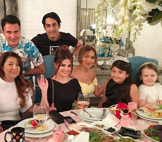 Rəqsanə qızı Yağmura bir ad günü etdi ki.../FOTOLAR