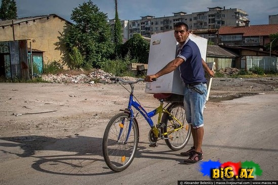 Bolqarıstanda qaraçılar belə yaşayır - FOTO