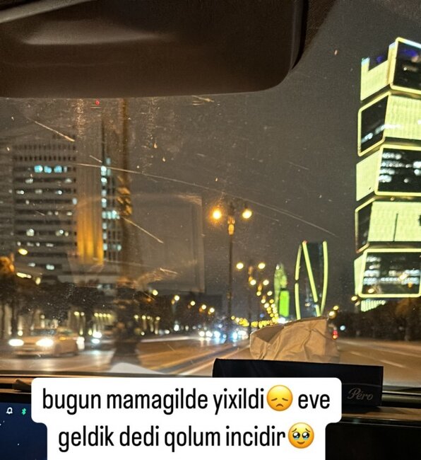 Cavid Gülün qızı xəstəxanalıq oldu