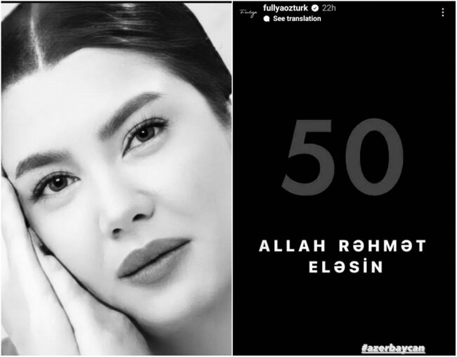 Məşhurlardan Azərbaycana başsağlığı - FOTO