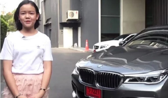 12 yaşlı qız ad günündə özünə son model " BMW" alıb – Foto