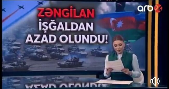 Zəngilanlı aparıcı QƏLƏBƏ sevincini hönkürtü ilə ağlayaraq açıqladı-VİDEO