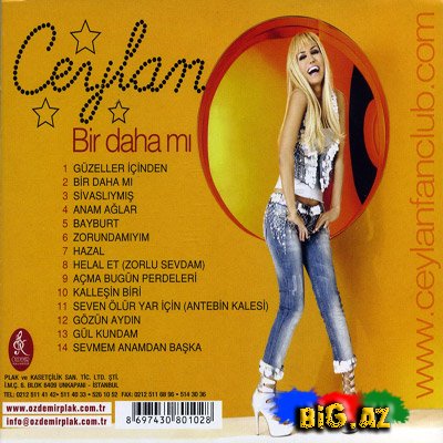 Ceylan - Bir daha mı 2008 (Full albom)
