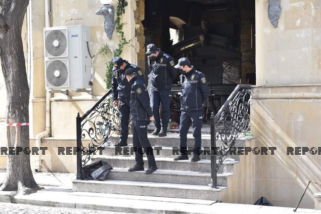 Bakıda partlayış baş verən gecə klubunun hazırkı vəziyyəti - FOTOLAR