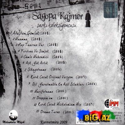 Sagopa Kajmer - Şarkı Koleksiyoncusu (2009) [FuLL Albom]