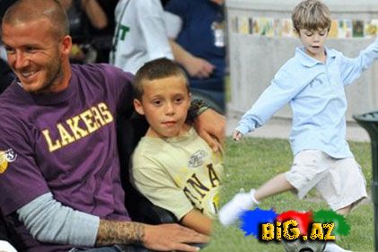 Beckham`in Oğlu Da Futbolçu Olacaq?