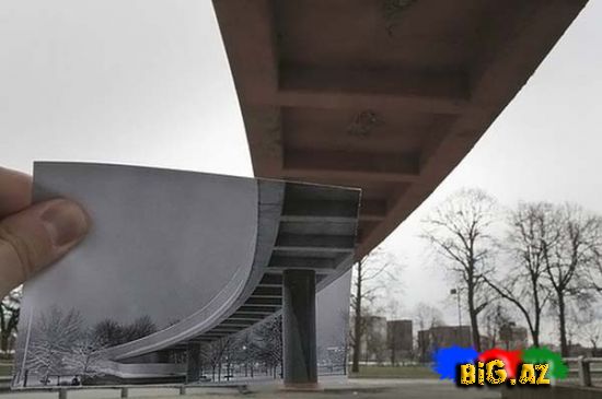 Fotoşopda İşlənmiş Maraqlı Şəkillər