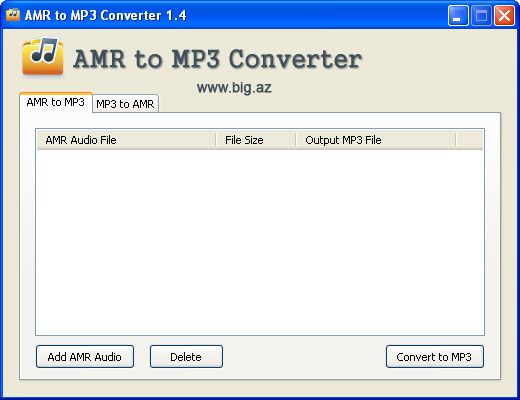 AMR to MP3 Converter