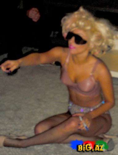 Lady Gaga-dan şok görüntü!
