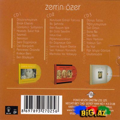 Zerrin Özer Arşiv (3 CD) 2009 [FuLL Albom]