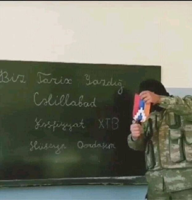 Qarabağda sinif otağında 28 il sonra: "Biz tarix yazdıq!" - FOTO