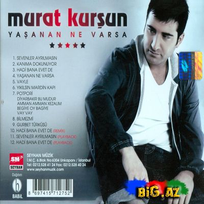 Murat Kurşun - Yaşanan ne varsa 2009 (Full albom)