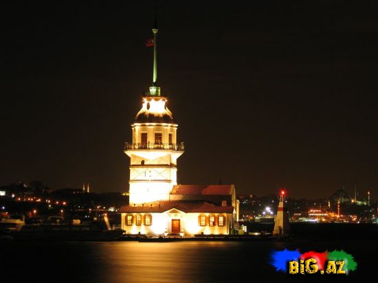 İstanbula səyahət - Kızkulesi (3D Formatında)