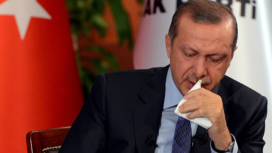 Erdoğana ağır itki üz verdi - FOTO