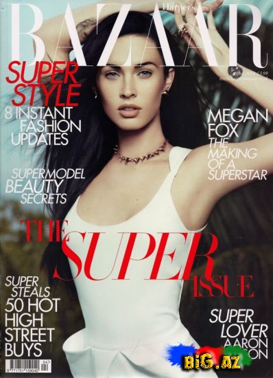 Megan Fox `Haapers Baazar` Jurnalında!