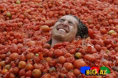 İspaniyada Pomidor Müharibəsi