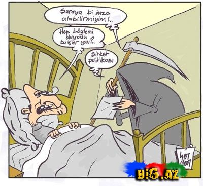 Gülməli əzrail karikaturaları