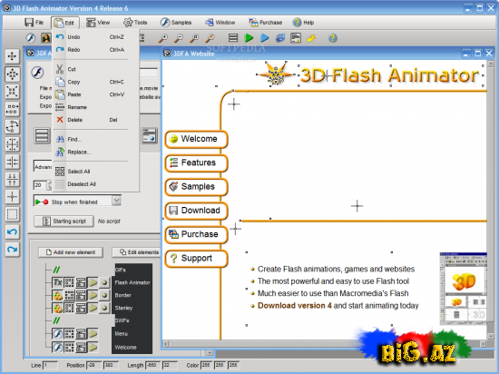 3D Flash Anmator