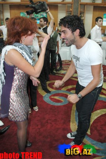 Xəzər TV - nin aparıcısı Lalə Əlimuxtarovanın bacısının toyundan Fotoşəkillər