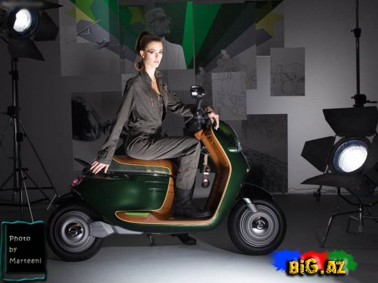 Mini Scooter E Concept [2010]