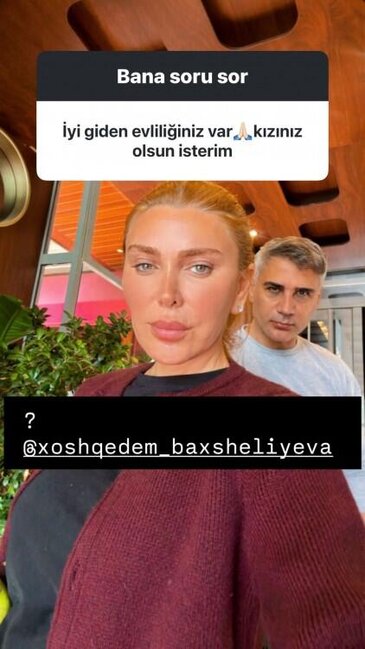 Doğuşdan qızı olması ilə bağlı suala CAVAB: "Xoşqədəmi paylaşaraq..." - FOTO