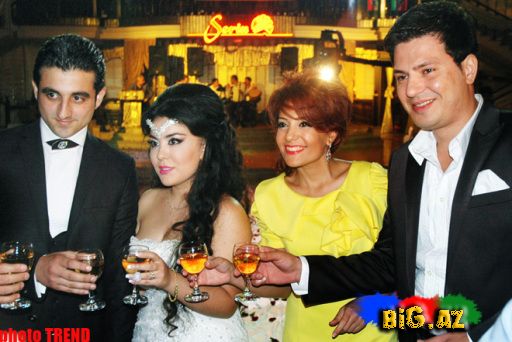 Səidə Sultanın bacısının toyu (Foto)