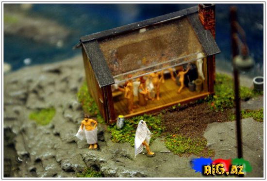 Dünyanın ən böyük şəhərinin miniatur modeli