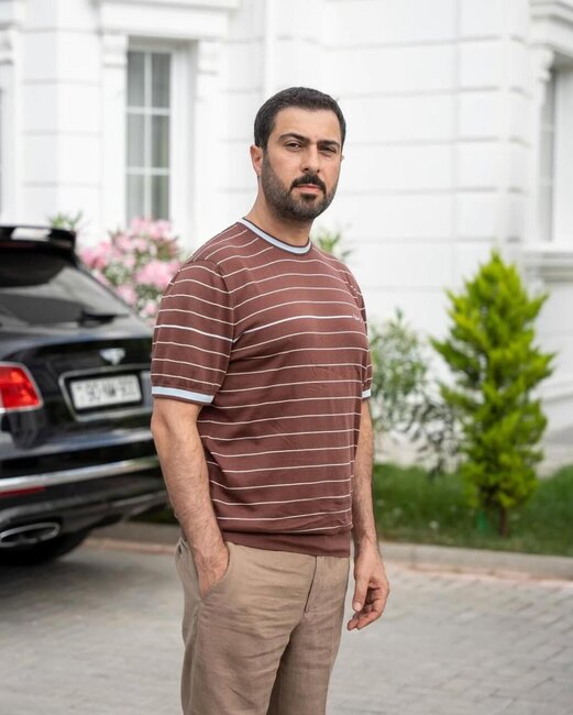 Saxlanılma xəbəri yayılan Namiqin "Bentley"si - FOTOlar