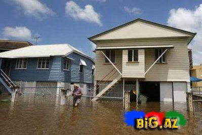 Avstraliya: 20 min ev su altında (Foto,Video)