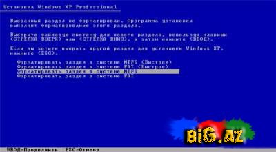 Windows`u format etmək