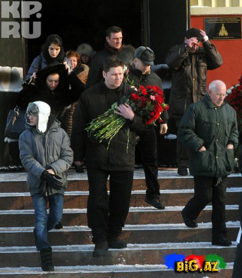 Moskva terror qurbanları ilə vidalaşır