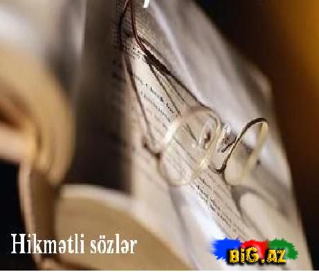 Hikmətli Sözlər