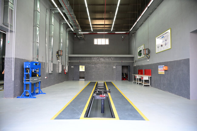 Prezident yeni elektrik avtobuslarına mindi - Fotolar
