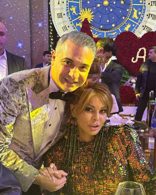 Aygün Kazımovanın dəbdəbəli ad günündən FOTOLAR