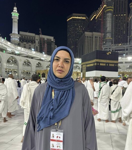 Fulya Öztürk Məkkədə - FOTO