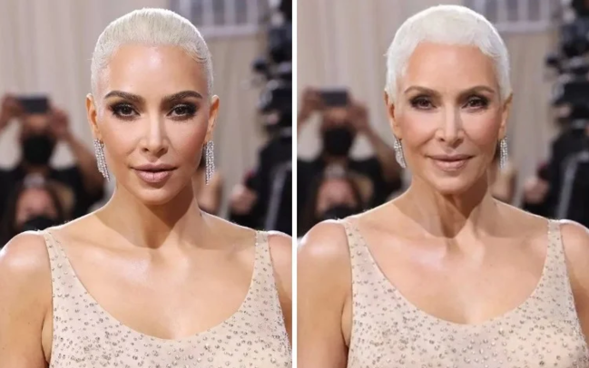 Kim Kardaşyan, Selena Qomez, Robert Pattinson və digər məşhurların qocalığı - FOTOLAR