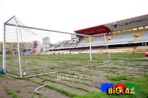 Qalatasarayın doğma stadionu Ali Sami Yen söküldü! [Video]